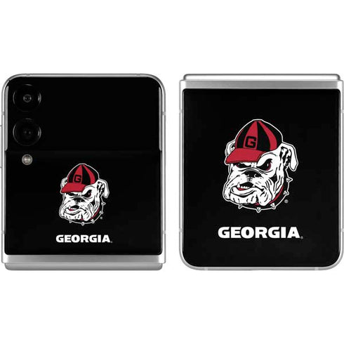 University of Georgia Bulldogs Mascot Galaxy Z Flip4 5G Skin
